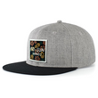 Load image into Gallery viewer, Pineapple Skull Wool Blend Heather Snapback