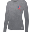 Load image into Gallery viewer, Pledge of Allegiance Kamado Grill Ladies Long Sleeve