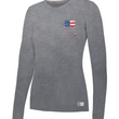 Load image into Gallery viewer, Pledge of Allegiance Pellet Grill Ladies Long Sleeve
