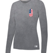 Load image into Gallery viewer, Pledge of Allegiance Smokey Mountain Ladies Long Sleeve