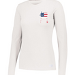 Load image into Gallery viewer, Pledge of Allegiance Pellet Grill Ladies Long Sleeve