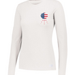 Load image into Gallery viewer, Pledge of Allegiance Kettle Grill Ladies Long Sleeve