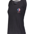 Load image into Gallery viewer, Pledge of Allegiance Kettle Grill Ladies Tank