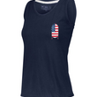 Load image into Gallery viewer, Pledge of Allegiance Smokey Mountain Ladies Tank