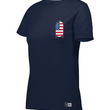Load image into Gallery viewer, Pledge of Allegiance Smokey Mountain Ladies Tee