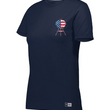 Load image into Gallery viewer, Pledge of Allegiance Kettle Grill Ladies Tee