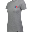 Load image into Gallery viewer, Pledge of Allegiance Kettle Grill Ladies Tee