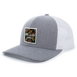 Load image into Gallery viewer, Pineapple Skull Heather Trucker Snapback